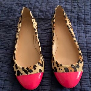 KATE SPADE Terry Leopard Print Flats - Size 10